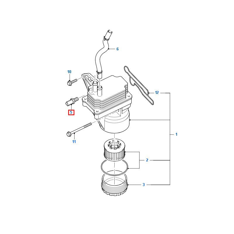 Oil Pressure Switch to suit 2.2L & 2.4L VH / VJ / VM / VO Ford Transit + Ranger 3S719278AB / 1363198