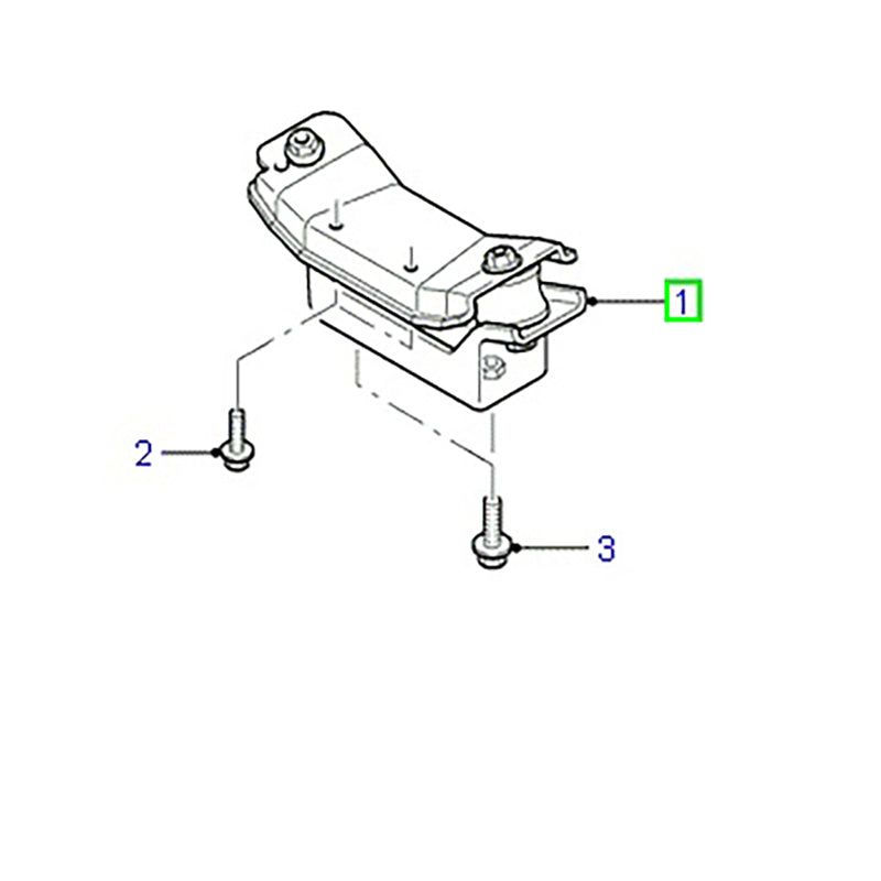 Gearbox Rear Mounting / Insulator Assembly / Engine Support to suit VH / VJ / VM Ford Transit 6C116068CB / 1494924