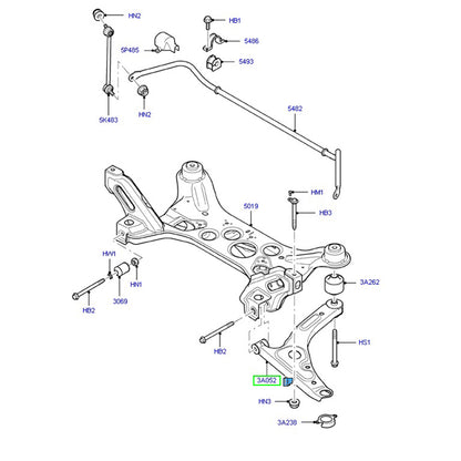 Front Right Hand Side Control Arm Assembly to suit VH / VJ /VM Ford Transit YC153A052AH / 1553246