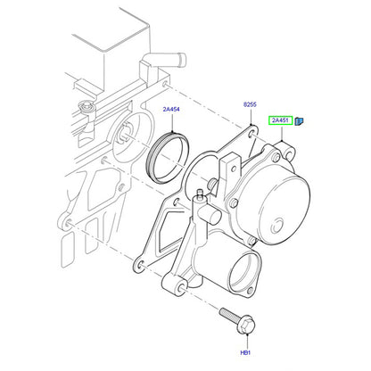 Brake Vacuum Pump 2.2 155PS RWD To Suit Ford Transit VM / VO BK3Q2A451FA / 1751493