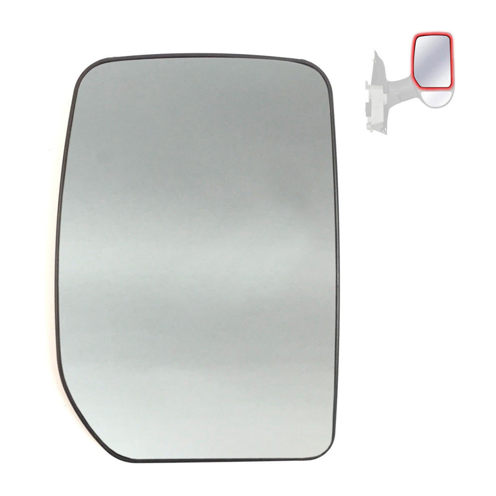 Heated Wing Mirror Glass Right Hand to suit VH / VJ / VM Ford Transit YC1517K740AA / 4059964