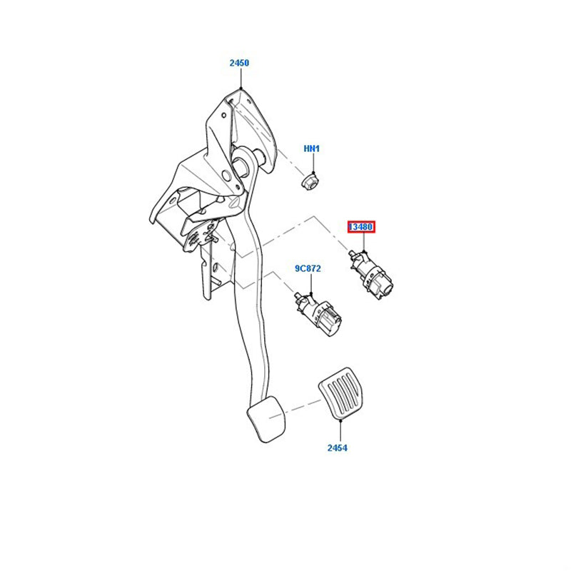 Genuine Stop Light Switch to suit VM/ VO Ford Transit / Ford Ranger 3M5T13480AC/4832217