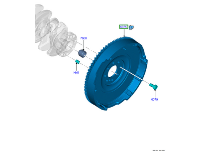 Dual Mass Fly Wheel suits VM Ford Transit RWD 2.2L BK316477BE  / 1932320