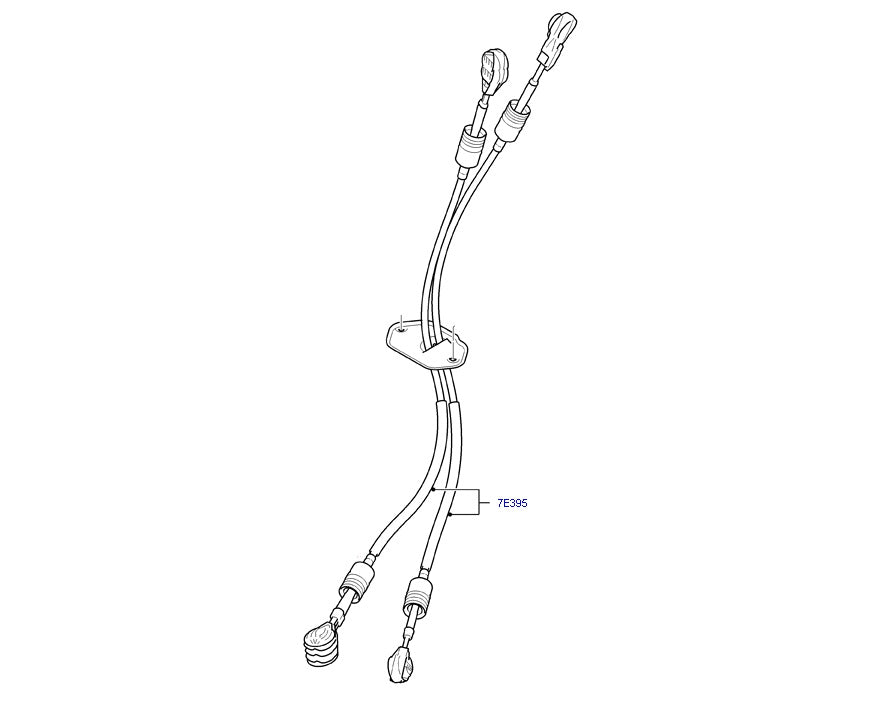 Gear Shift Cable to suit 2.2L VM FWD 6 Speed Ford Transit CC1R7E395DA / 1753359